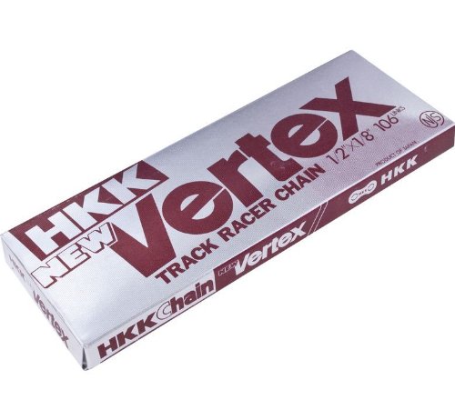 HKK VERTEX TRACK RACER CHAIN(NJS) 1/2X1/8 106L SILVER