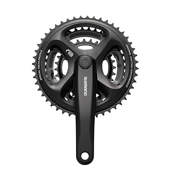 Shimano Tourney Fc-M171 Crankset, 175x48-38-28, Black