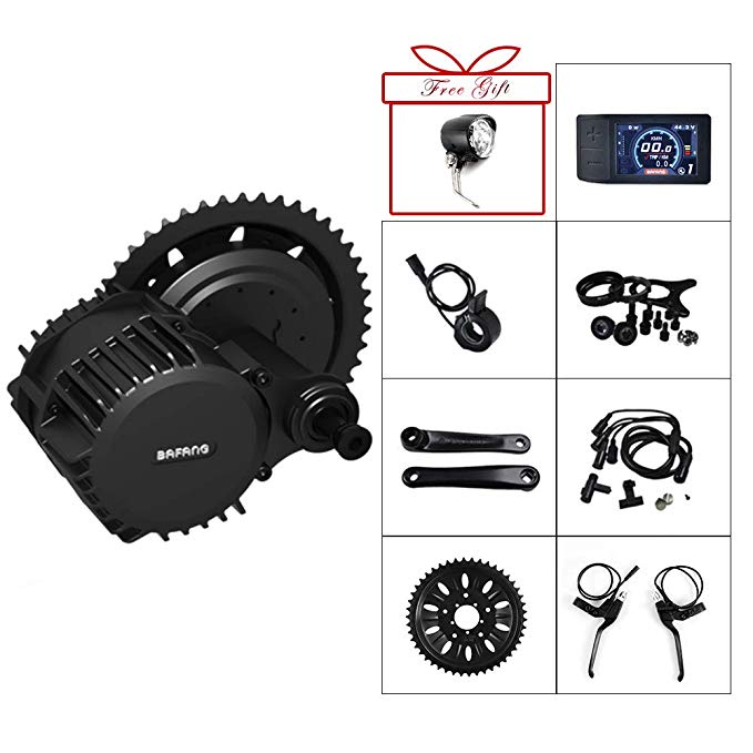 8fun Bafang BBS03/BBSHD Lastest Model 48V 1000W Ebike Electric Bicycle Motor Mid Drive Electric Bike Conversion Kit