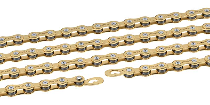 Wippermann 114 Links Connex 10SG 10 Speed Chain (Gold)