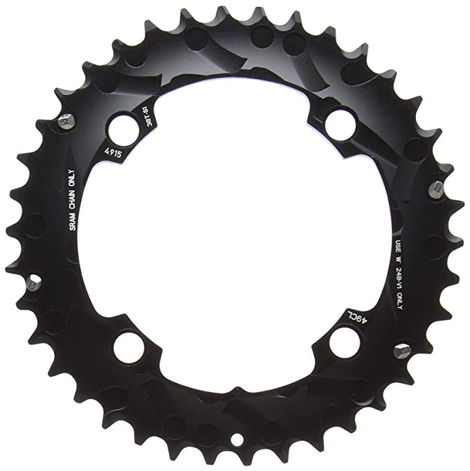 SRAM X0/X9/X7 Blast Bicycle Chainring - 49mm Chainline - No Pin