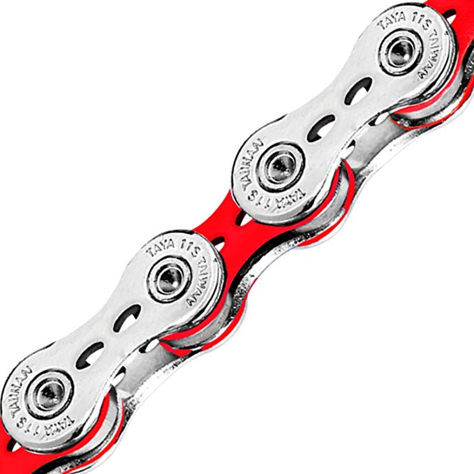 Taya 11 Speed Light Weight Bike Chain ONZE-111(UL)- Color Chain 116L, Road Bike, Racing, Shimano SRAM Drive System Compatible