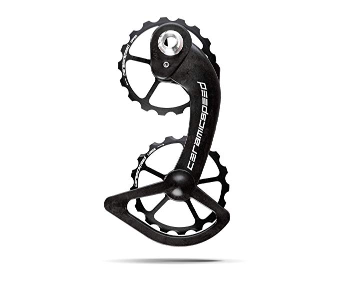 CeramicSpeed Ospw Alloy Shimano 10+11S BLK Coated, Black