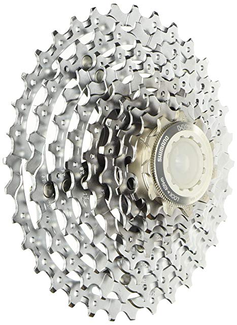 SHIMANO cassette XT 9-speed 11-34 sprocket silver