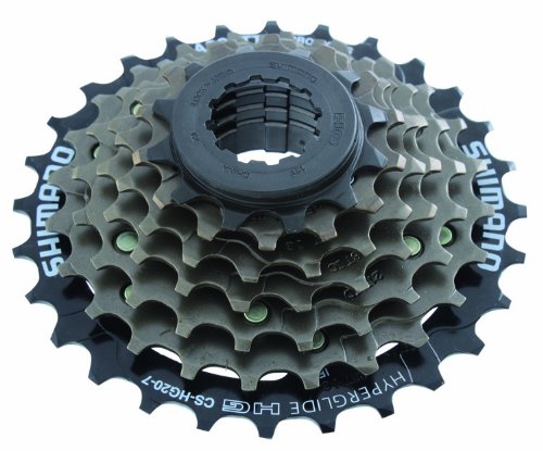 Shimano 7 Speed Cassette CS-HG200-7 (Brown/ Black)