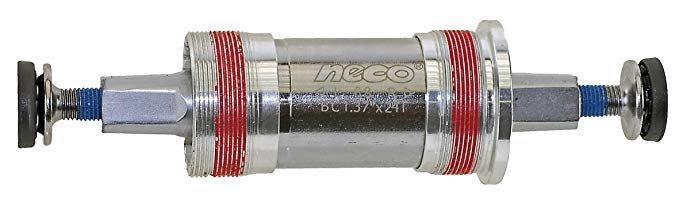 Neco SRQ/JIS Aluminum Sealed Cartridge Bottom Bracket ENG with Bolts